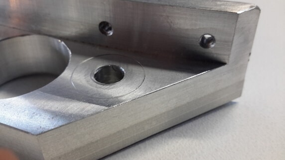 Aluminium knife holder